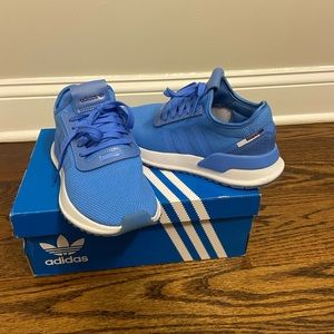Adidas sneakers, size 7, worn once